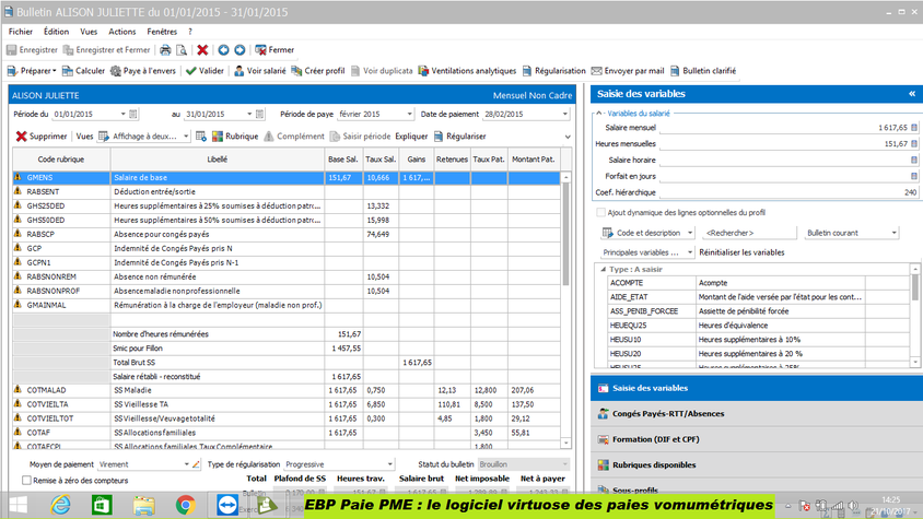 EBP Paie PME