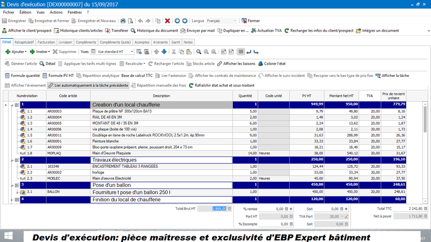 EBP Expert Bâtiment